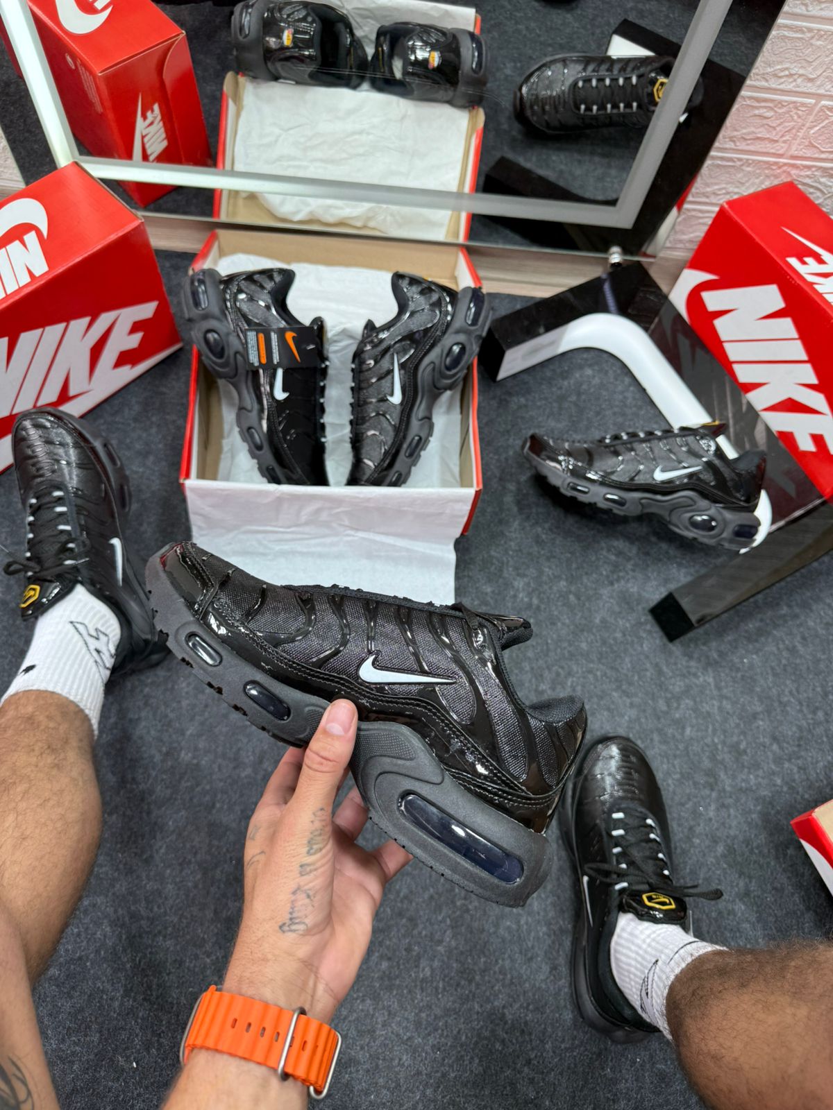 Nike Air Max TN Preto Atacado