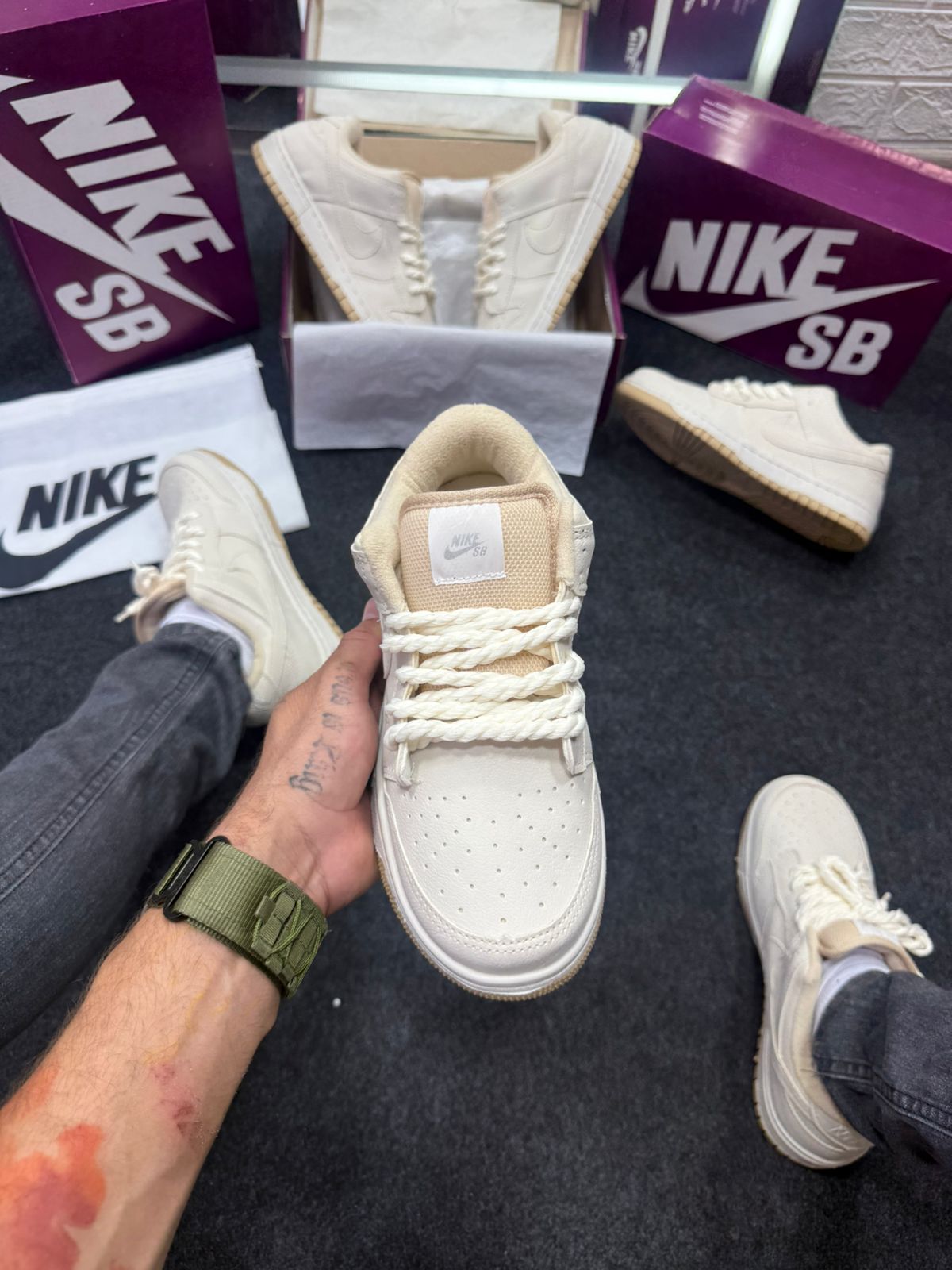 Nike SB Dunk Low Pro Off White Atacado