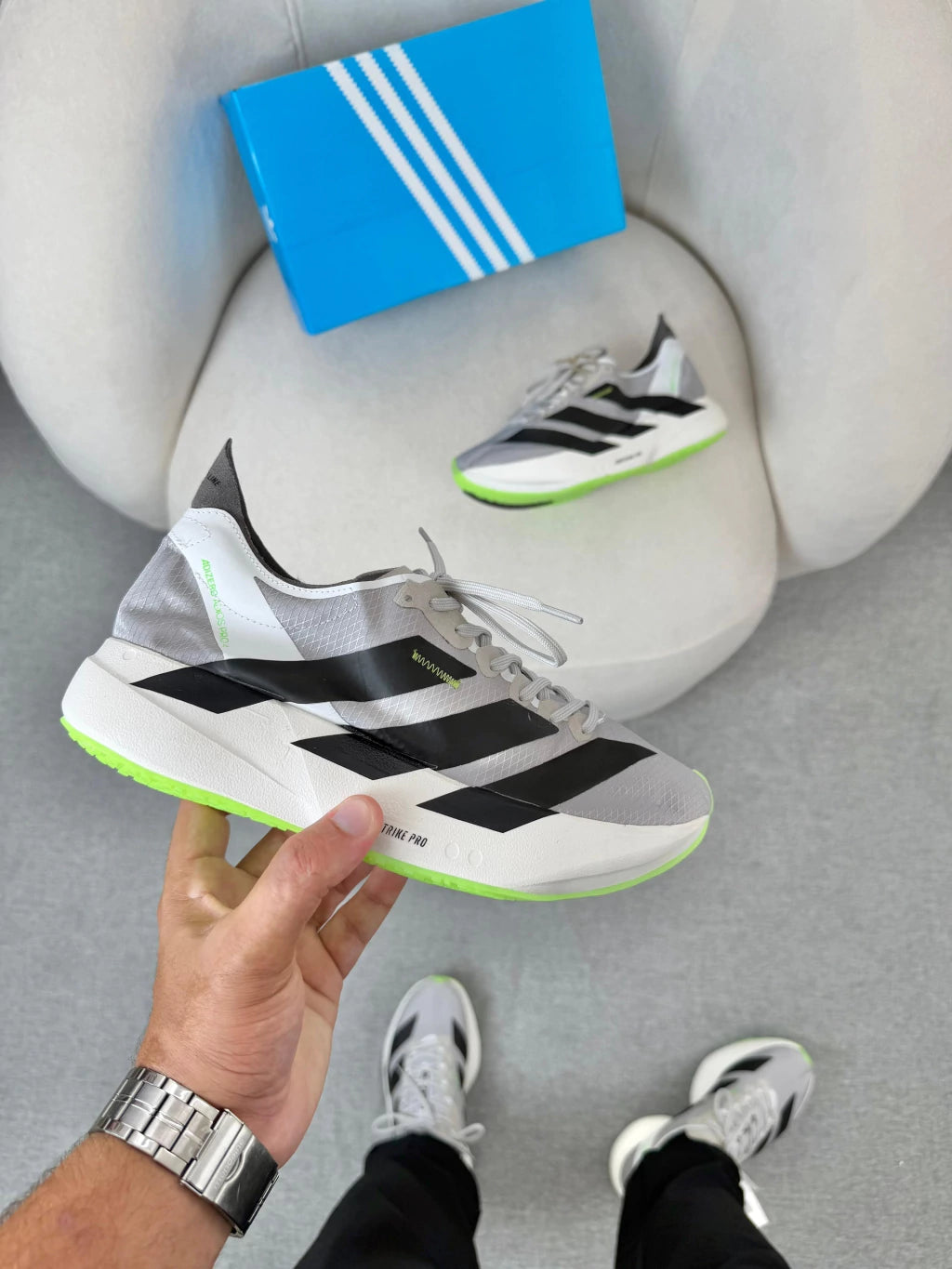 Adizero Prata sola verde