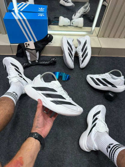 Adidas Adizero Branco e Preto Masculino