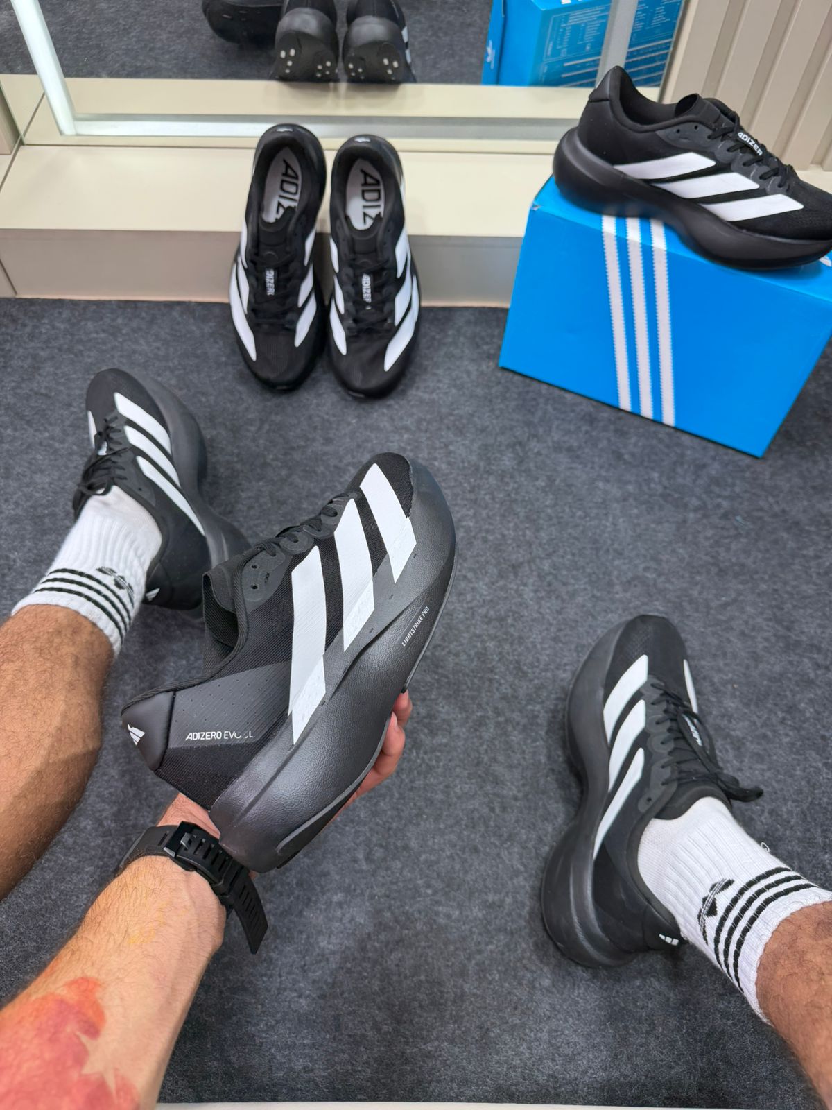 Adidas Adizero Evo Sl Preto Branco