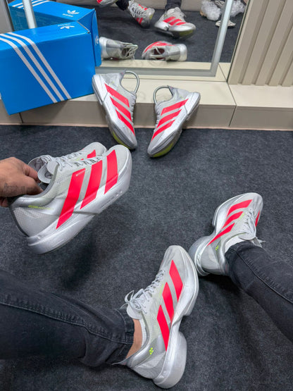 Adidas Adizero Prata Vermelho