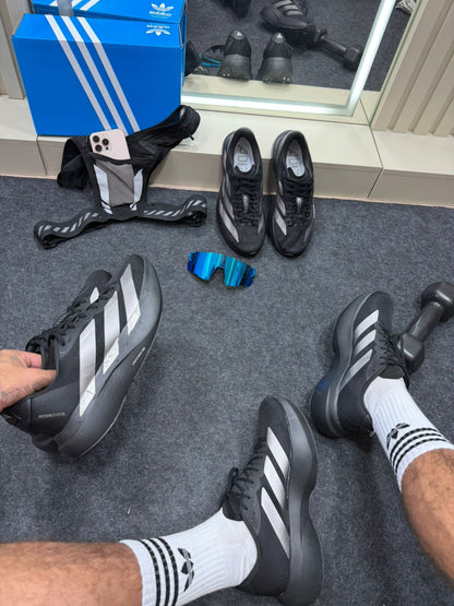 Adidas Adizero Prata e Preto Masculino