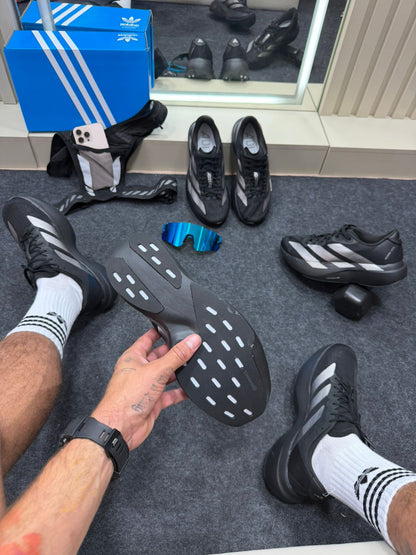Adidas Adizero Prata e Preto Masculino