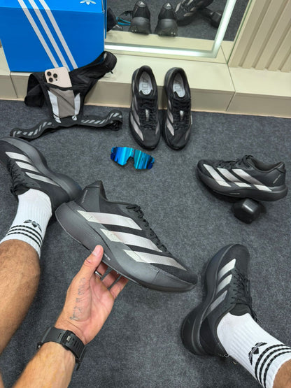 Adidas Adizero Prata e Preto Masculino