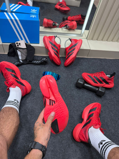 Adidas Adizero Vermelho e Preto Masculino