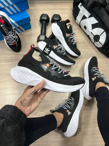 Adidas Kinit Branco e Preto Atacado