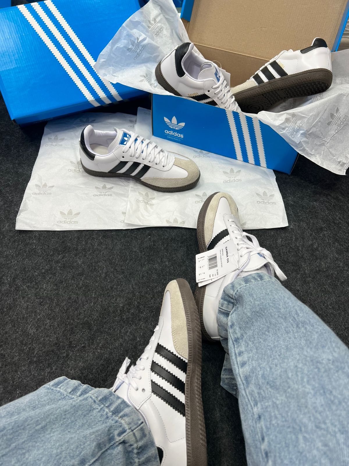 Samba OG - Branco e Preto