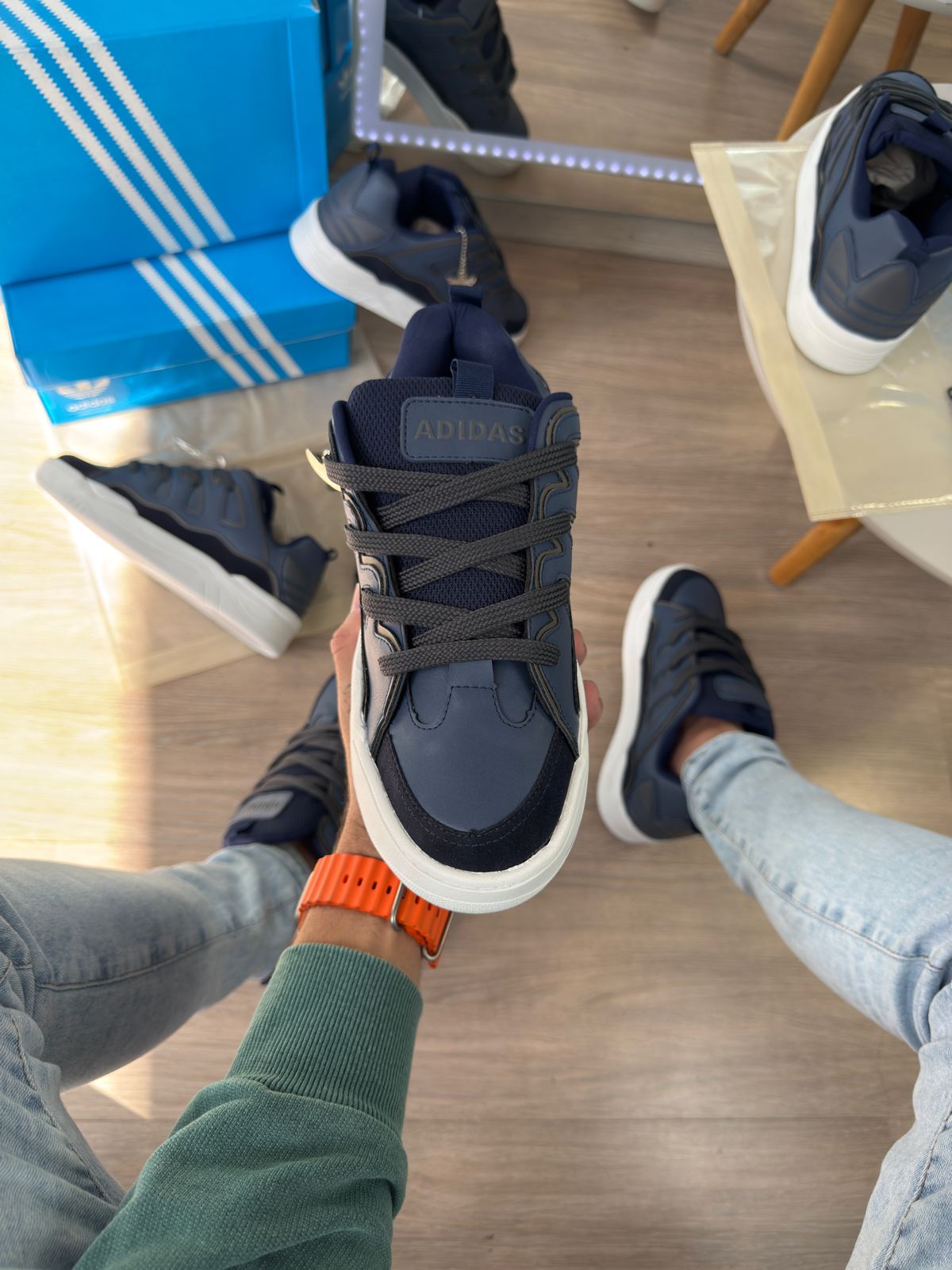 Adidas Skate Osiris Marinho e Preto