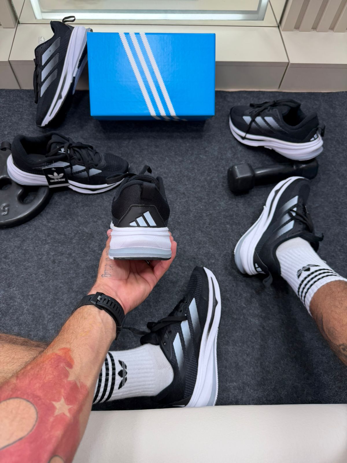 Adidas Super Nova Branco Preto