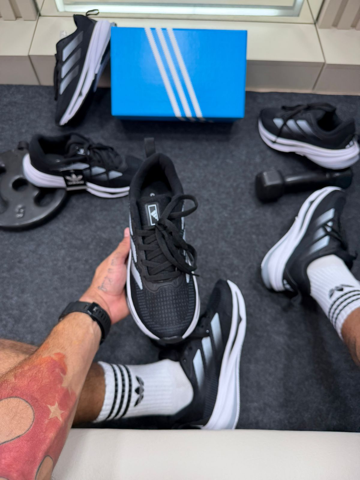 Adidas Super Nova Branco Preto