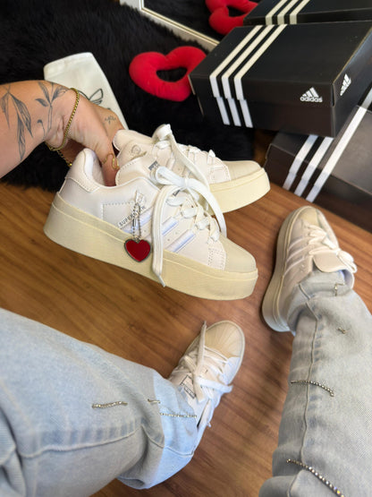 Adidas Super Star Bonega Branco Bordo