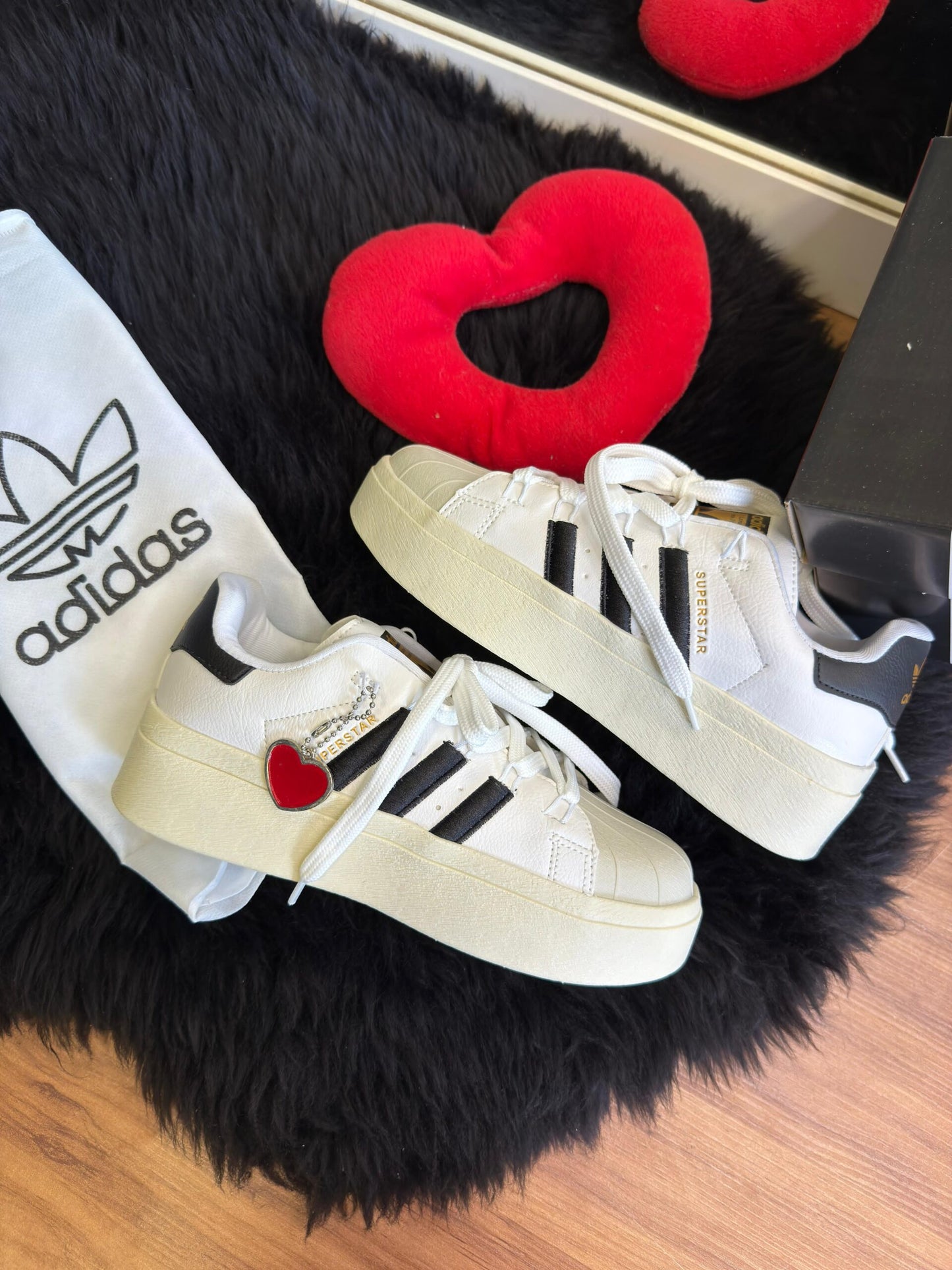 Adidas Superstar Bonega Branco Preto
