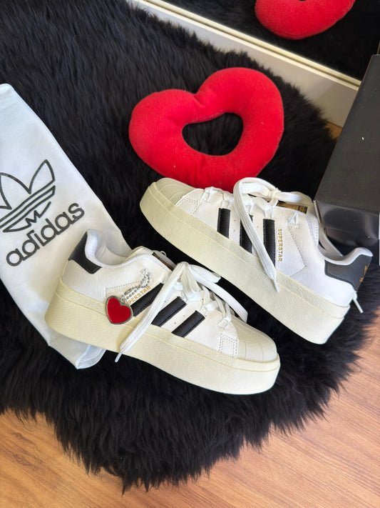 Adidas Superstar Bonega Branco Preto