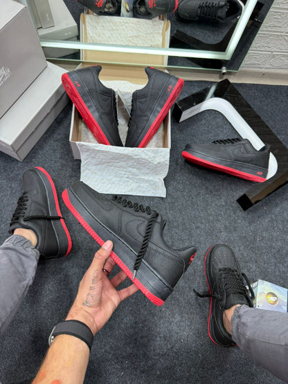 Air Force Prime Preto e Vermelho Atacado