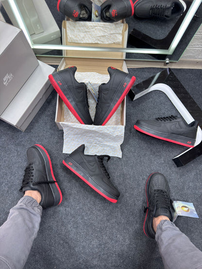 Air Force Prime Preto e Vermelho Atacado