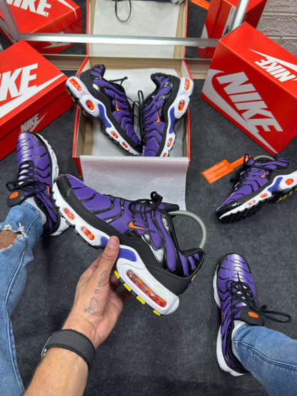 Air Max TN Plus Premium Roxo e Laranja Atacado
