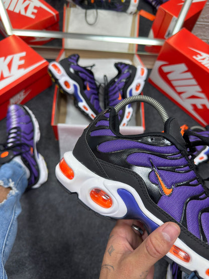 Air Max TN Plus Premium Roxo e Laranja Atacado