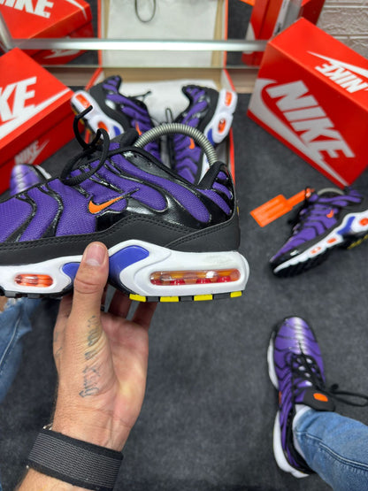 Air Max TN Plus Premium Roxo e Laranja Atacado