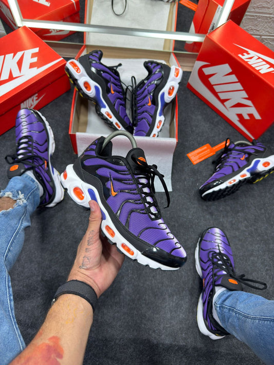 Air Max TN Plus Premium Roxo e Laranja Atacado