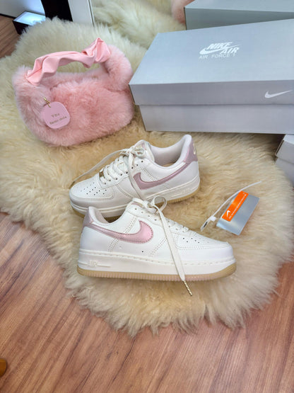 Nike Air Force Linha Prime Off White Rose Cintilante