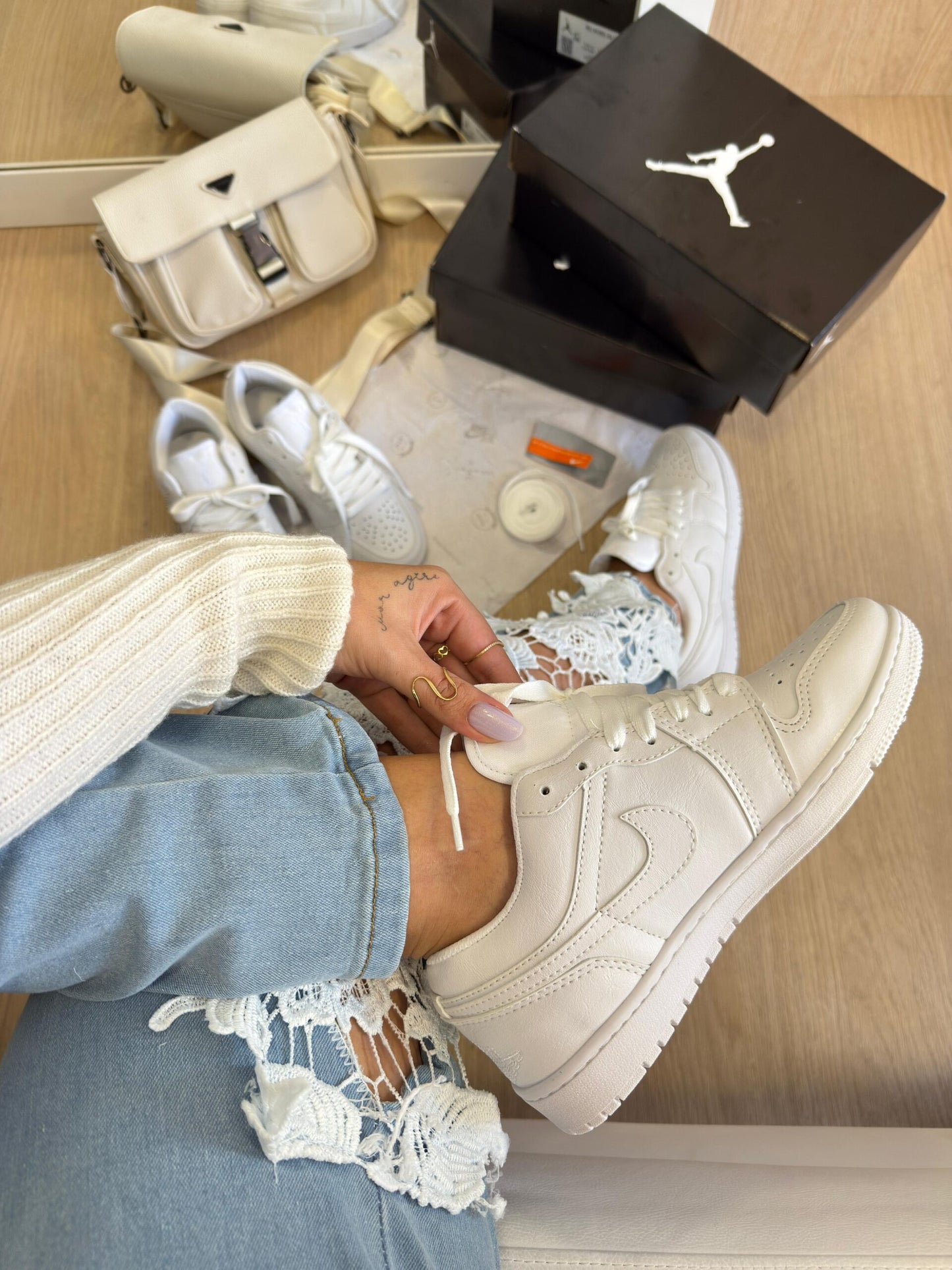 Nike Air Jordan Branco Feminino