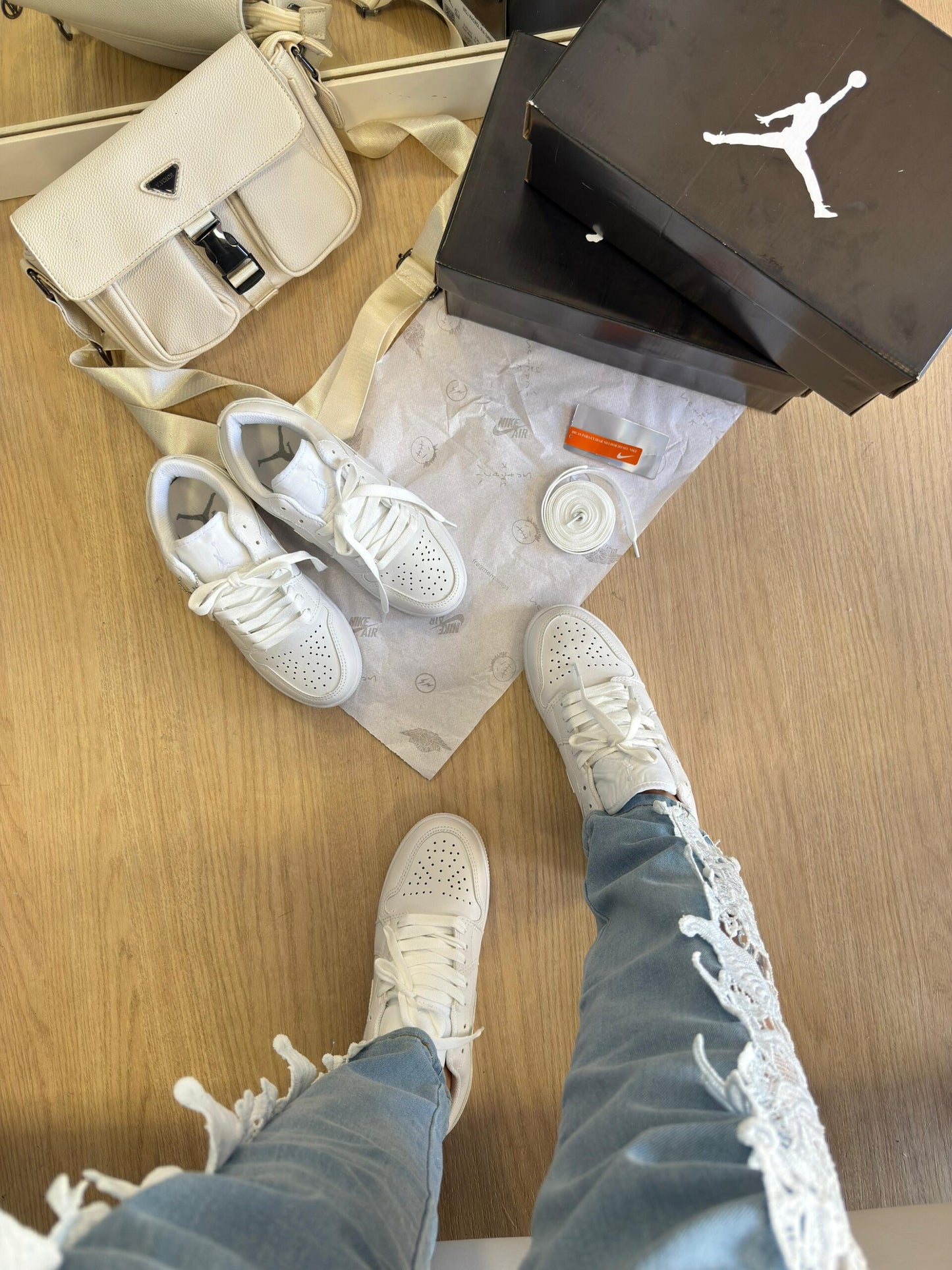 Nike Air Jordan Branco Feminino