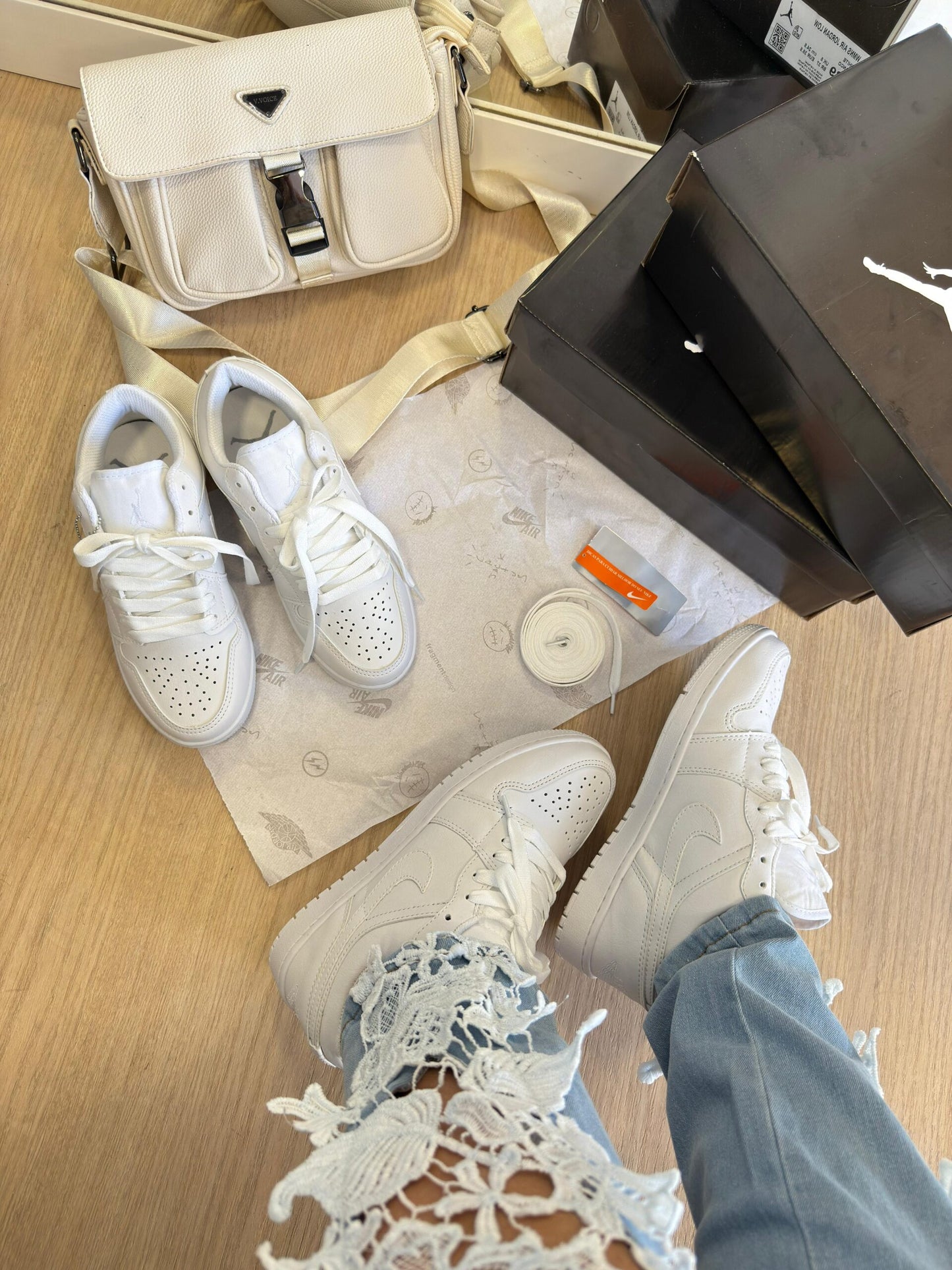 Nike Air Jordan Branco Feminino