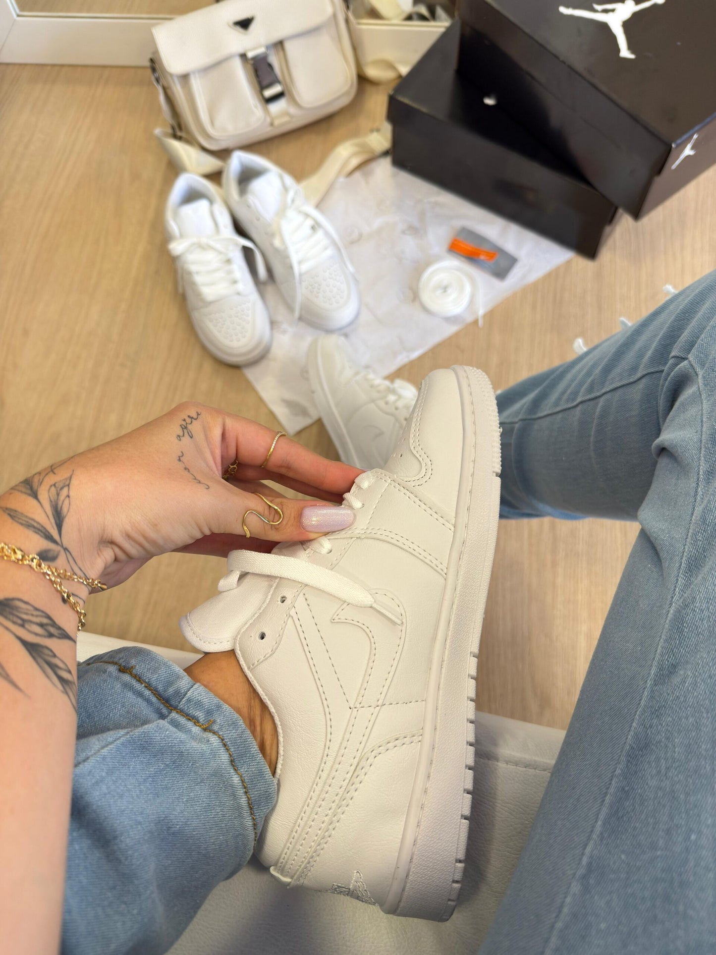 Nike Air Jordan Branco Feminino
