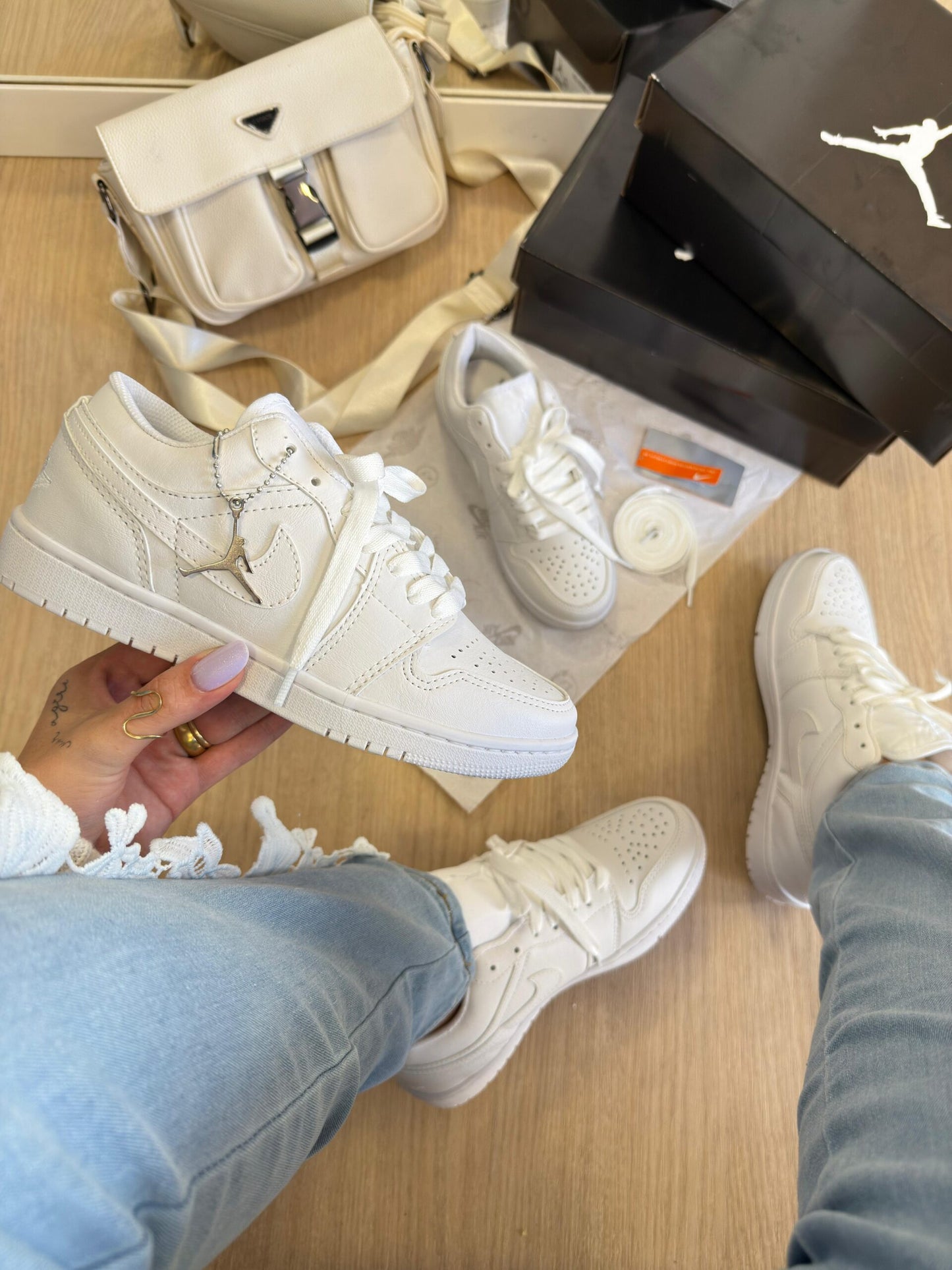 Nike Air Jordan Branco Feminino