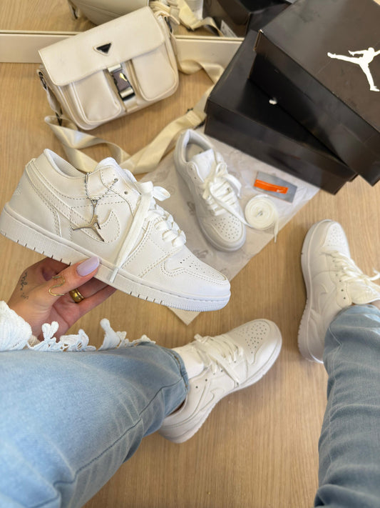 Nike Air Jordan Unissex Branco Atacado