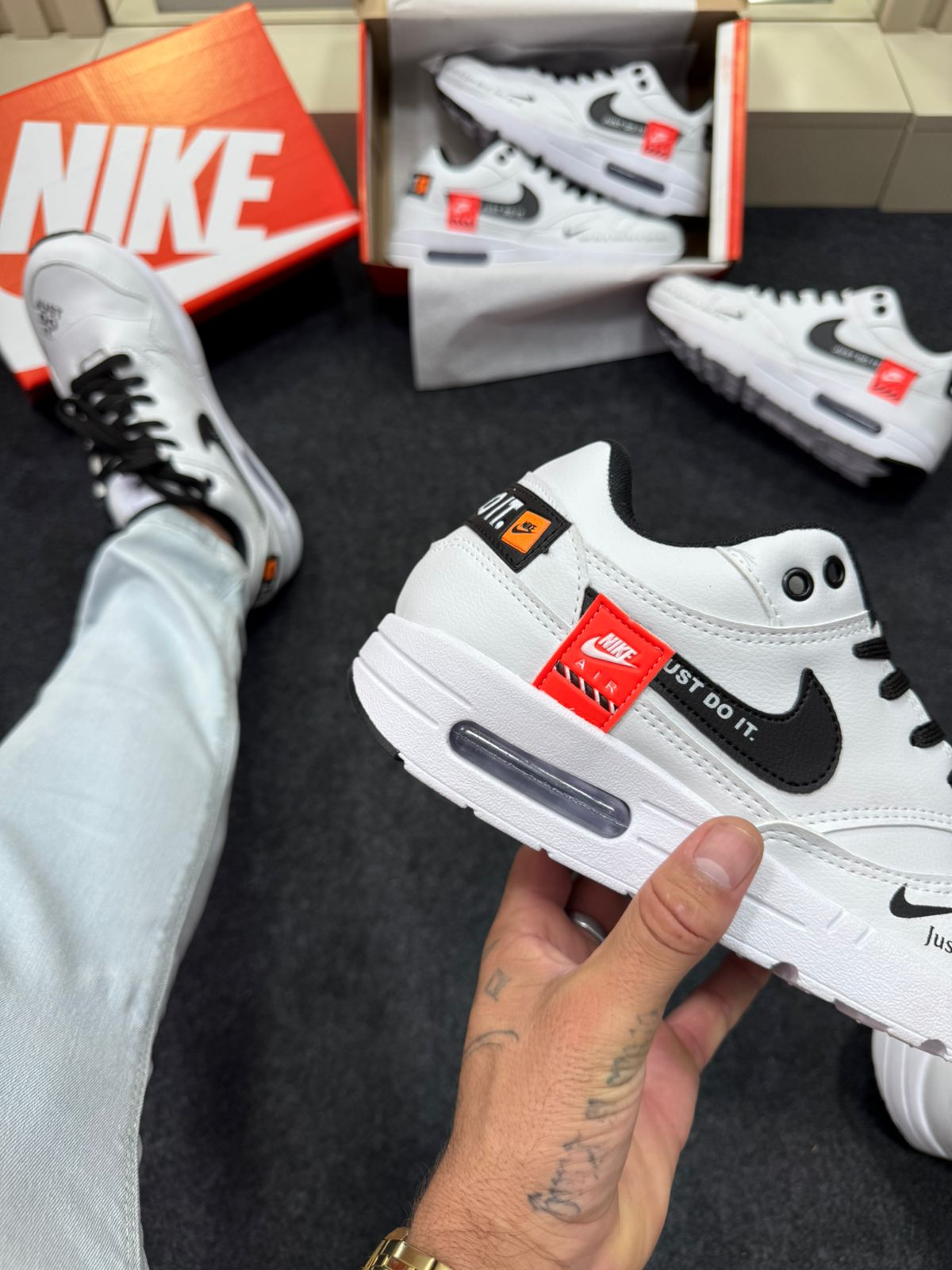 Nike Air Max 90 Branco Preto