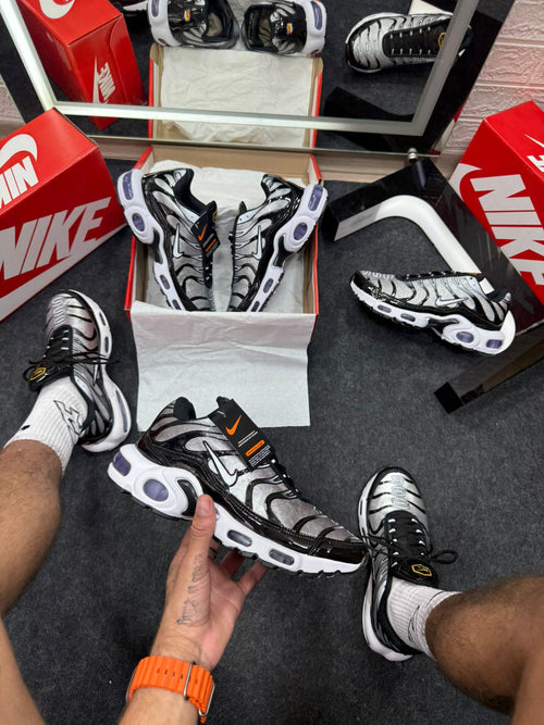 Nike Air Max Preto e Prata TN Atacado