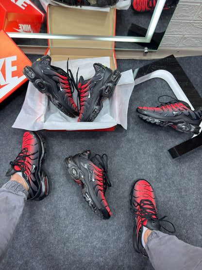 Nike Air Max TN Plus Preto e Vermelho Atacado