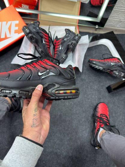 Nike Air Max TN Plus Preto e Vermelho Atacado