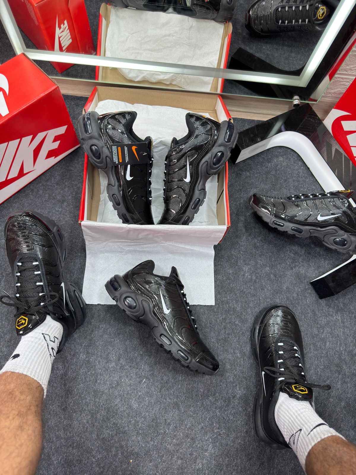 Nike Air Max TN Preto Atacado