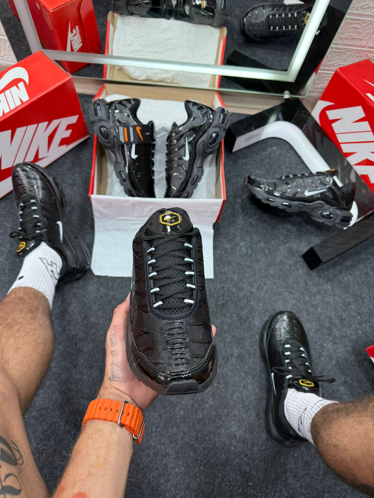 Nike Air Max TN Preto Atacado