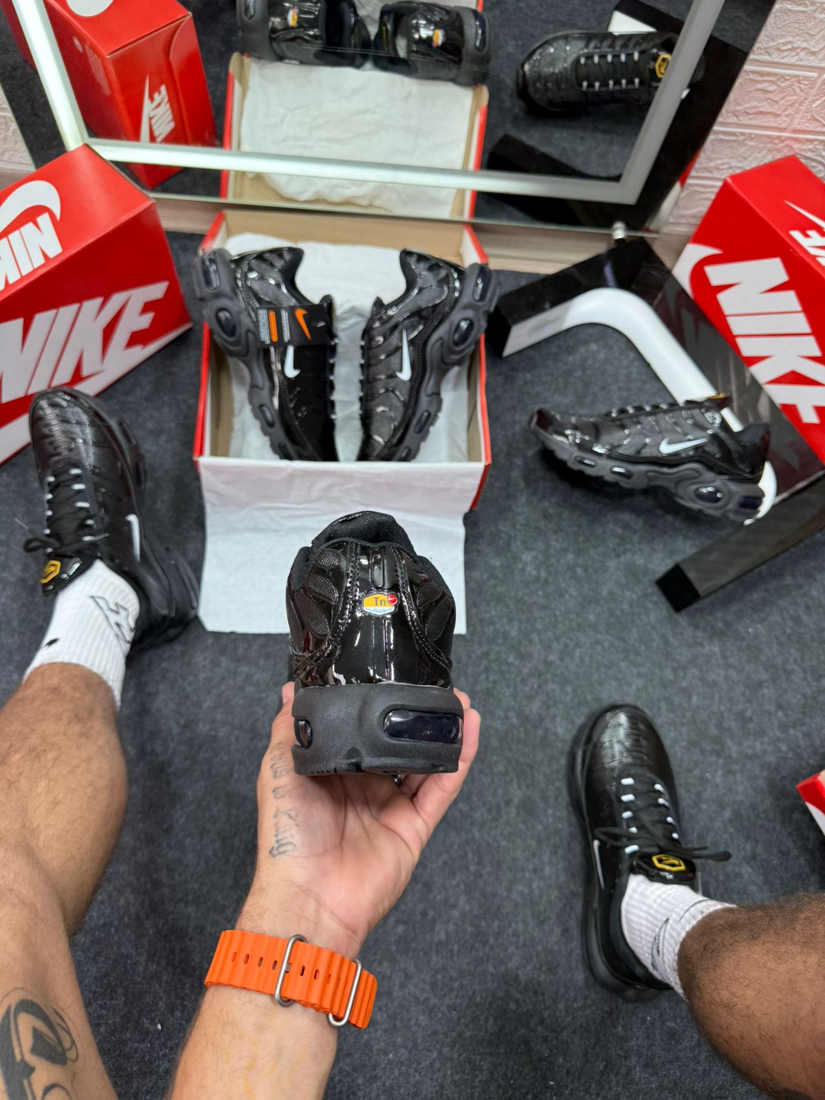 Nike Air Max TN Preto Atacado