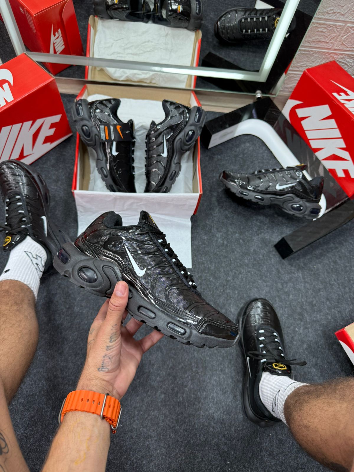 Nike Air Max TN Preto Atacado