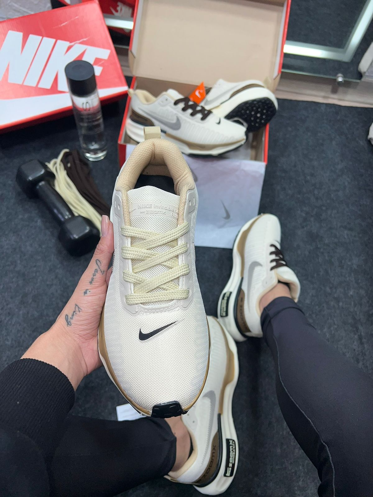 Nike Air Max Zoom X Invincible Run 3 Marrom Bege Atacado
