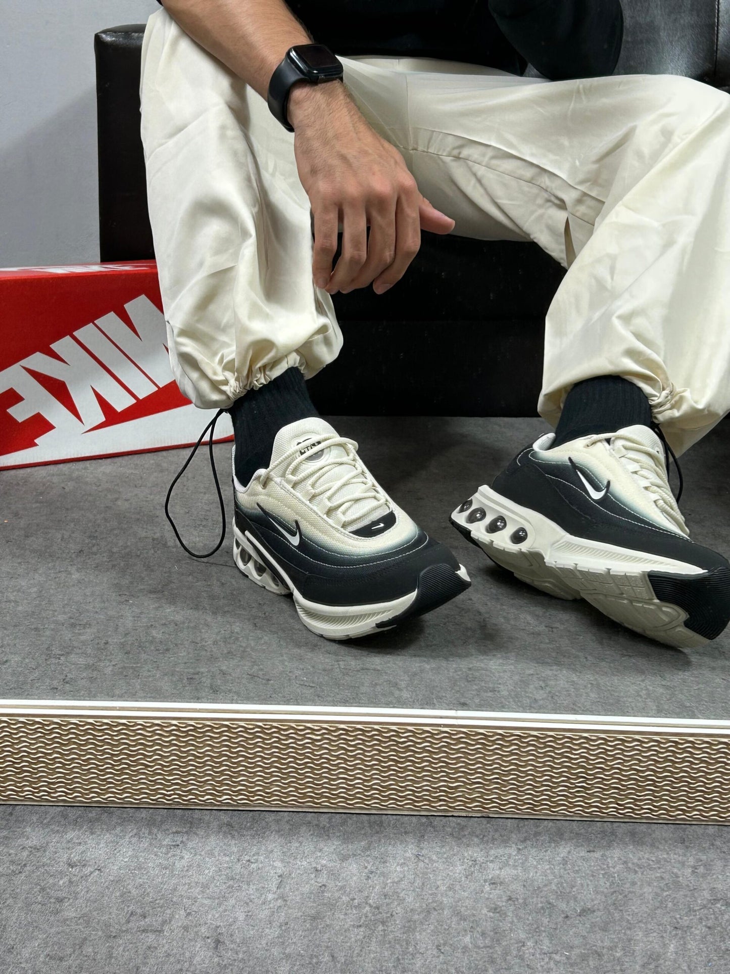 Nike DN luxo Preto Branco Atacado