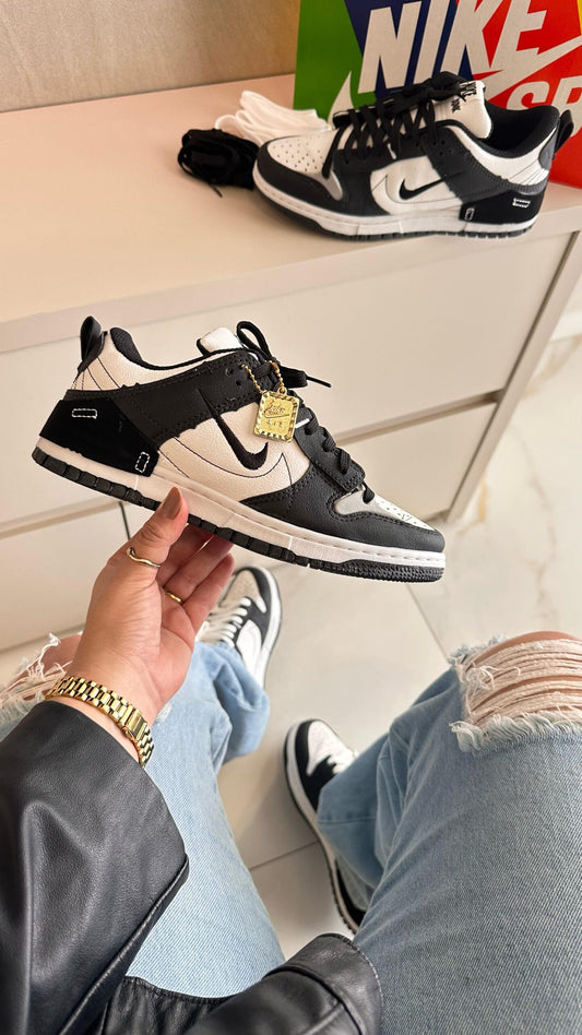 Nike Dunk Low Disrupt Branco e Preto Atacado