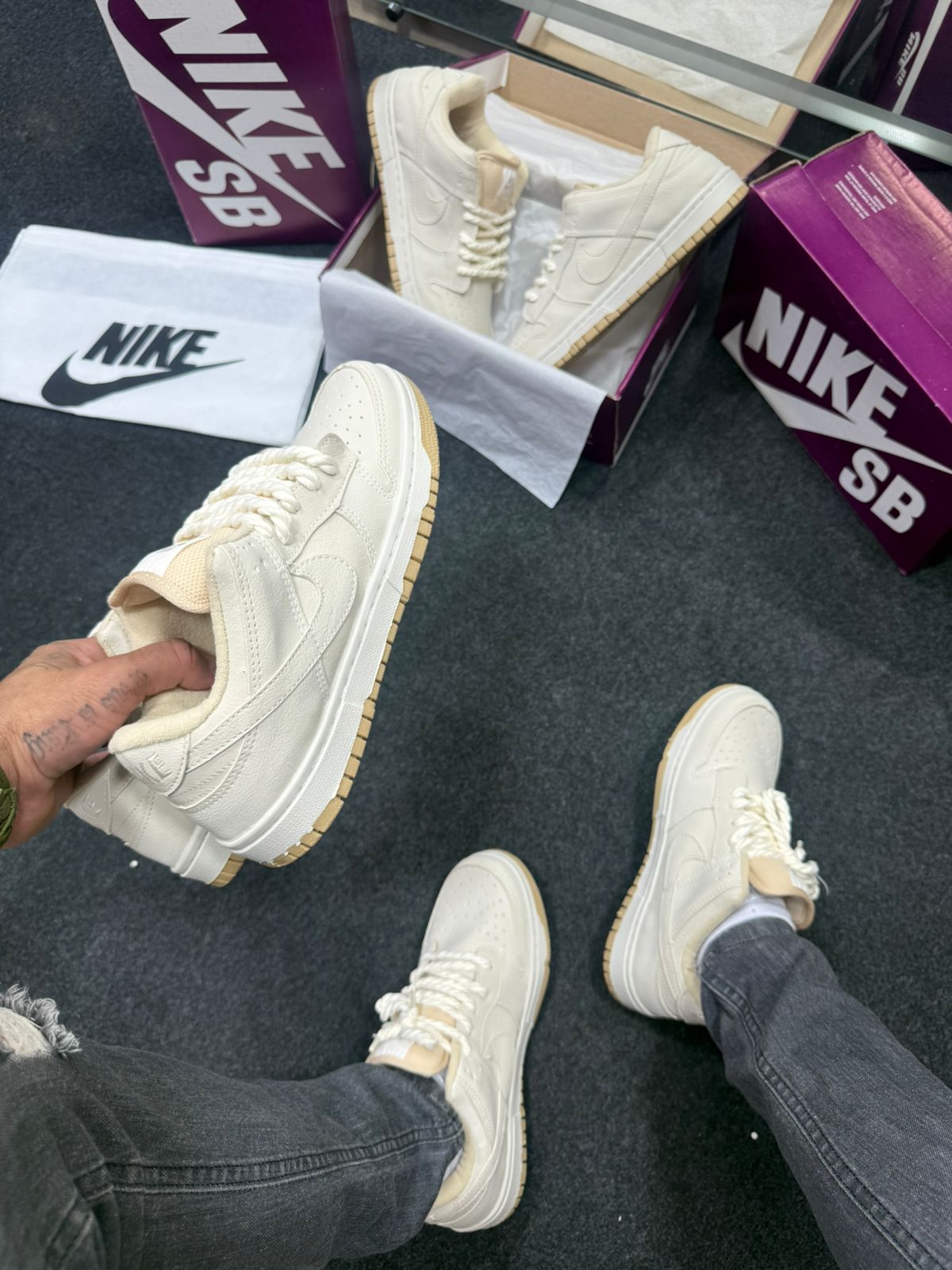 Nike SB Dunk Low Pro Off White Atacado