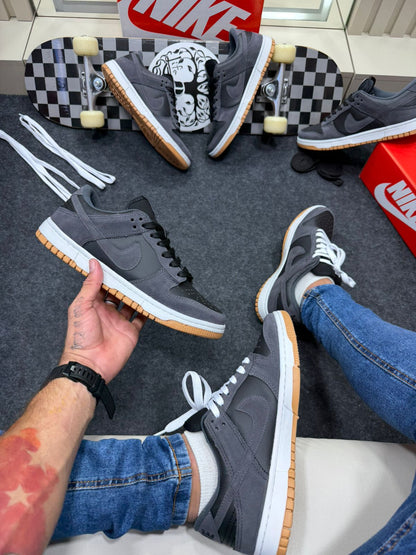 Nike Sb Dunk Low Premium Cinza Camurça