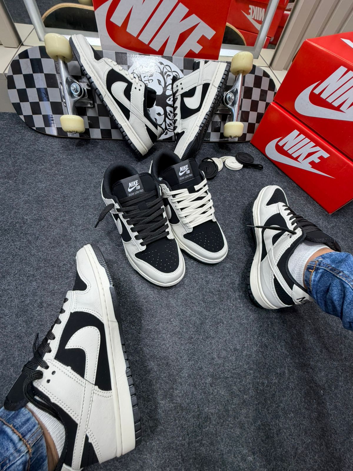 Nike Sb Dunk Low Premium Off White Preto