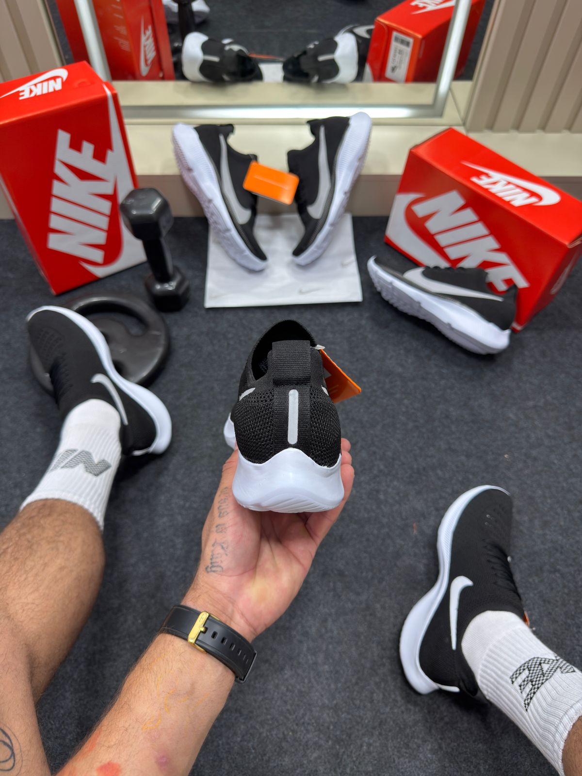 Nike Vapor Fly Premium Preto e Branco