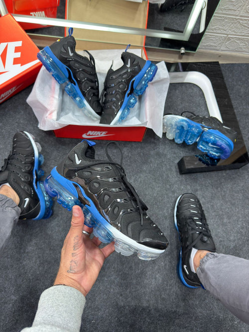 Nike Vapor Max Plus Preto e Azul Atacado