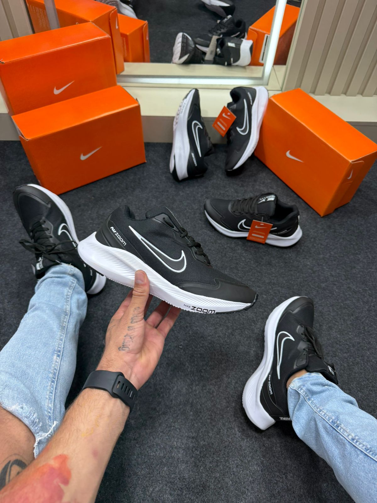NK Zoom 04 Preto e Branco