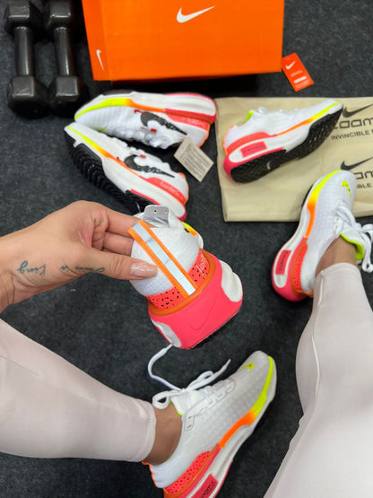 Nike Zoom X Invincible Flyknit Branco Salmão Atacado