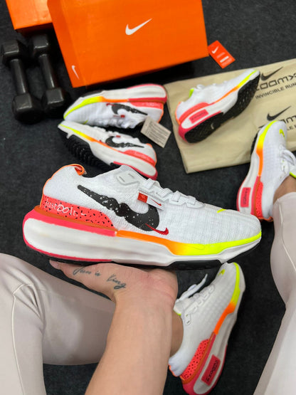 Nike Zoom X Invincible Flyknit Branco Salmão Atacado